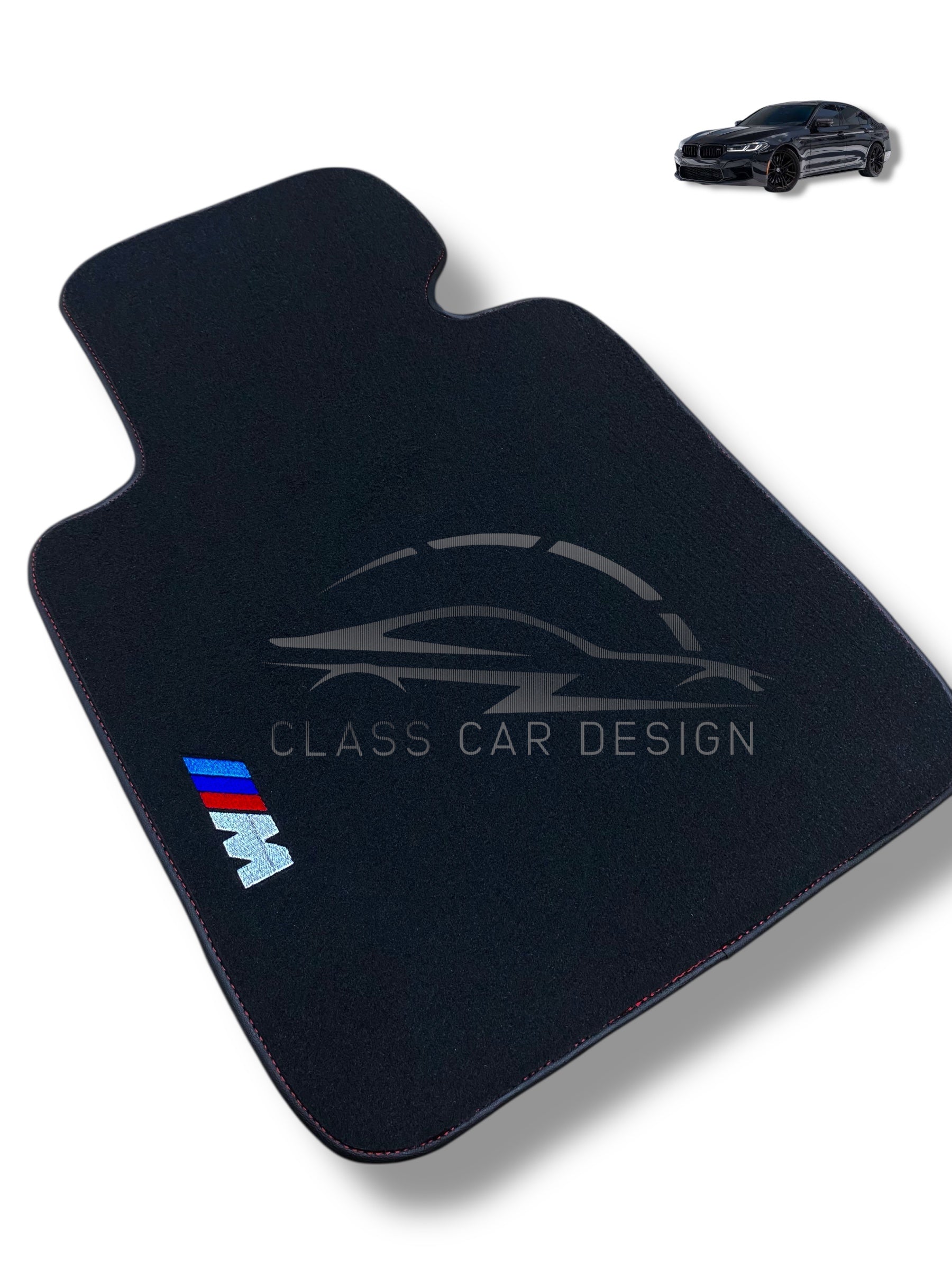 BMW 3 Series E92 Coupe Floor Mats (2007–2013) – Custom Fit Luxury Velour Car Mats – Premium Carpet Set