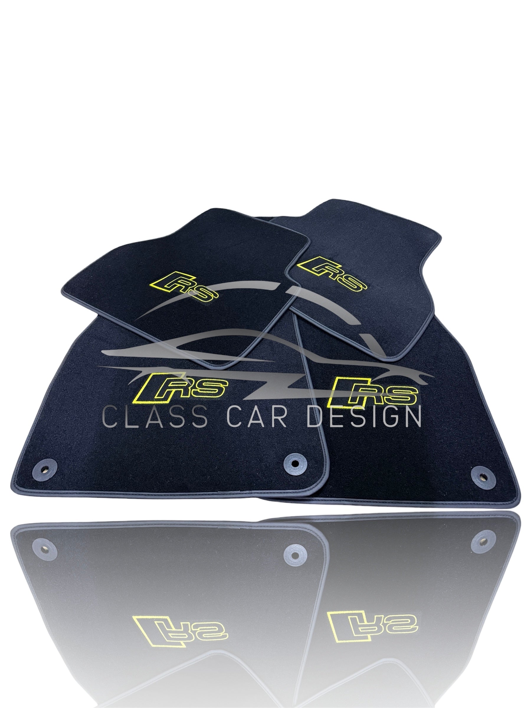 Audi RS 6 C5 Floor Mats (2002-2004) – Custom Fit Luxury Velour Carpet Set