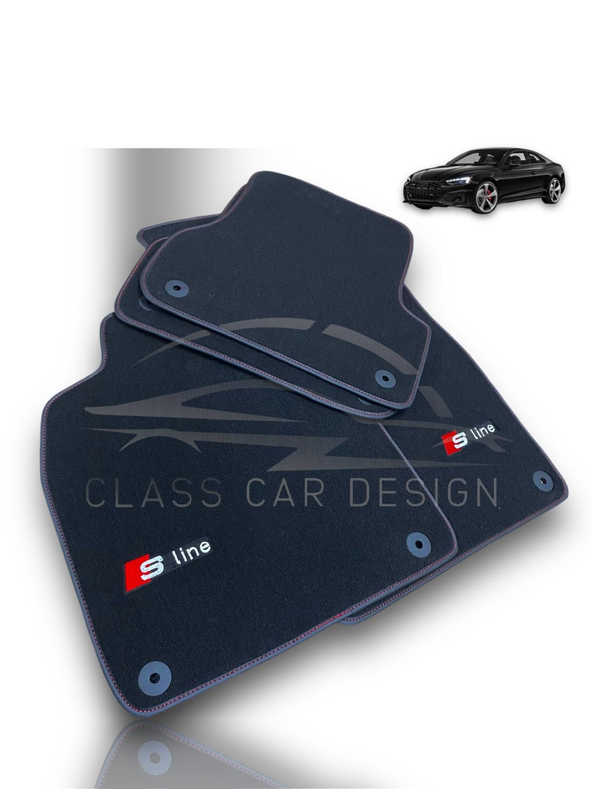 Audi A1 A2 A3 A4 A5 A6 A7 A8 Q2 Q3 Q4 Q5 Q7 Q8 TT And E-Tron Floor Mats – Custom Fit Luxury Velour Carpet Set