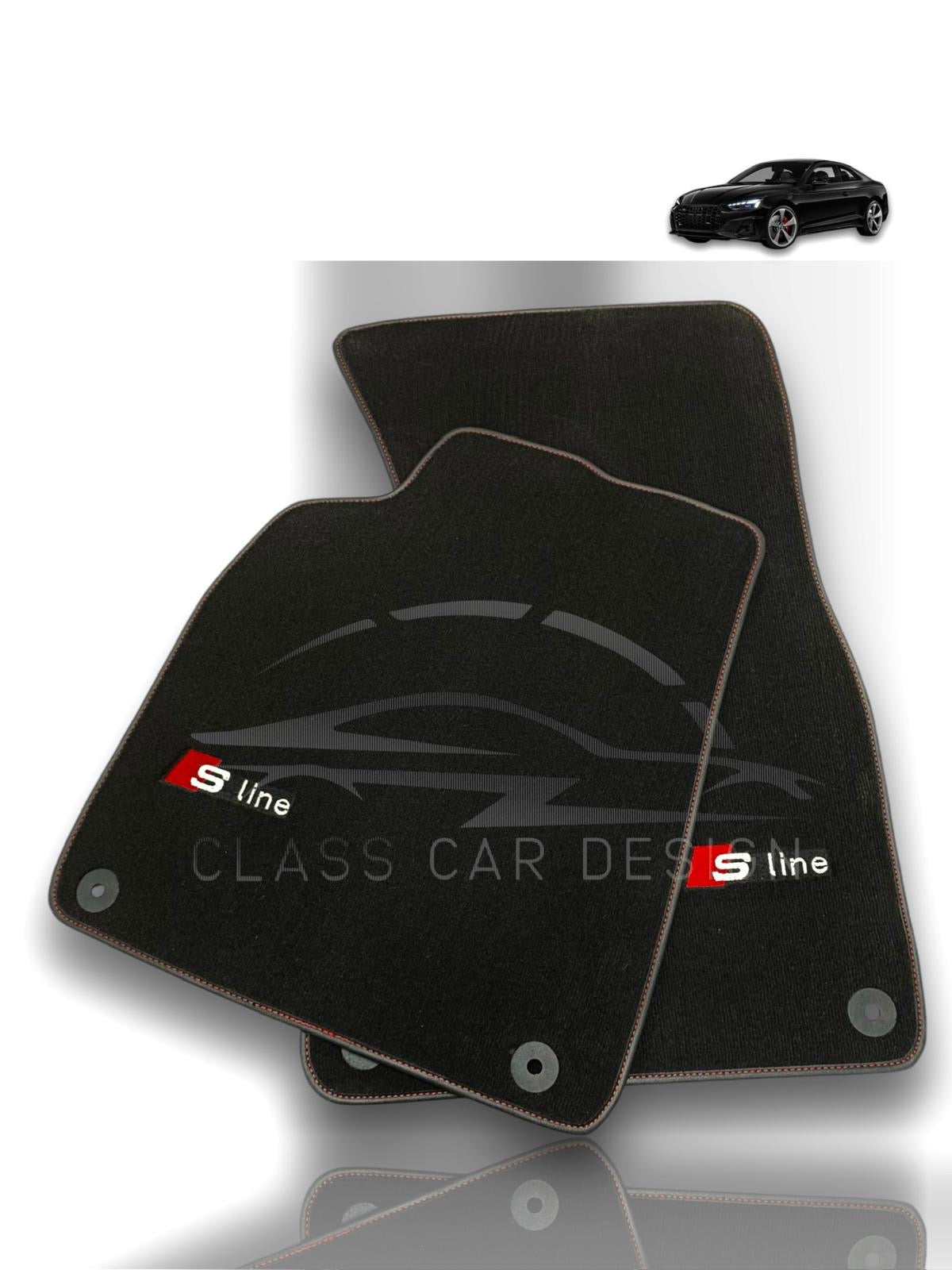 Audi A1 A2 A3 A4 A5 A6 A7 A8 Q2 Q3 Q4 Q5 Q7 Q8 TT And E-Tron Floor Mats – Custom Fit Luxury Velour Carpet Set