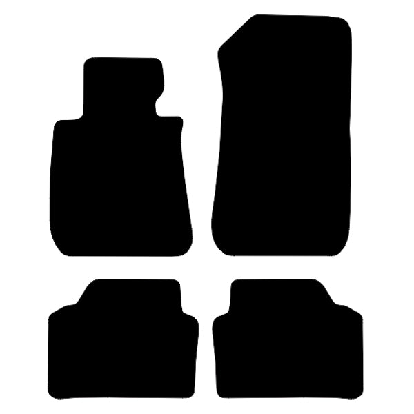 BMW 3 Series E91 Floor Mats (2005–2012) – Custom Fit Luxury Velour Car Mats – Premium Carpet Set