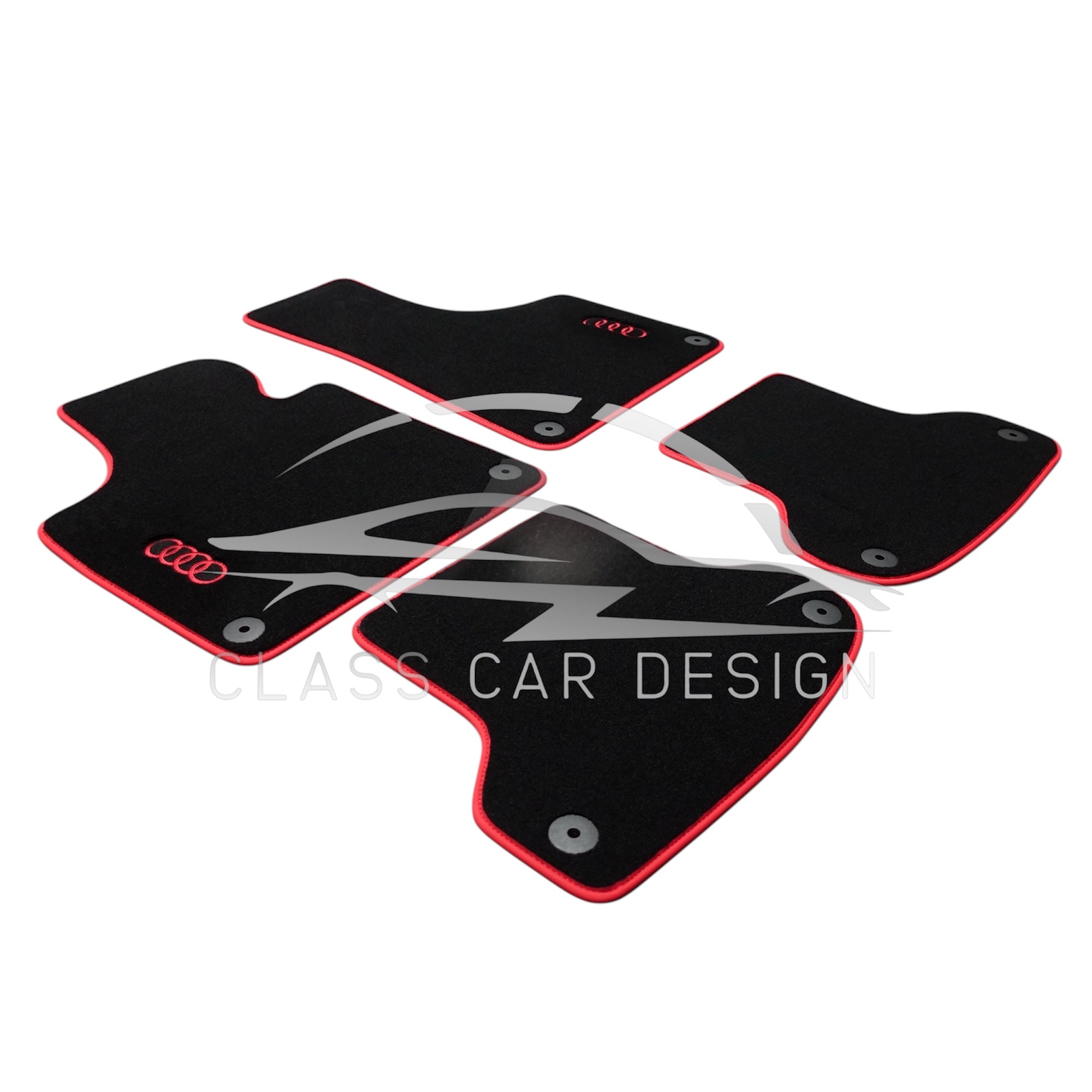 Audi A1 A2 A3 A4 A5 A6 A7 A8 Q2 Q3 Q4 Q5 Q7 Q8 TT And E-Tron Floor Mats – Custom Fit Luxury Velour Carpet Set