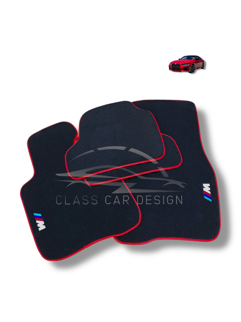 BMW 4 Series F32 Coupe (2013–2020) Custom Fit Velour Floor Mats – Luxury Carpet Set