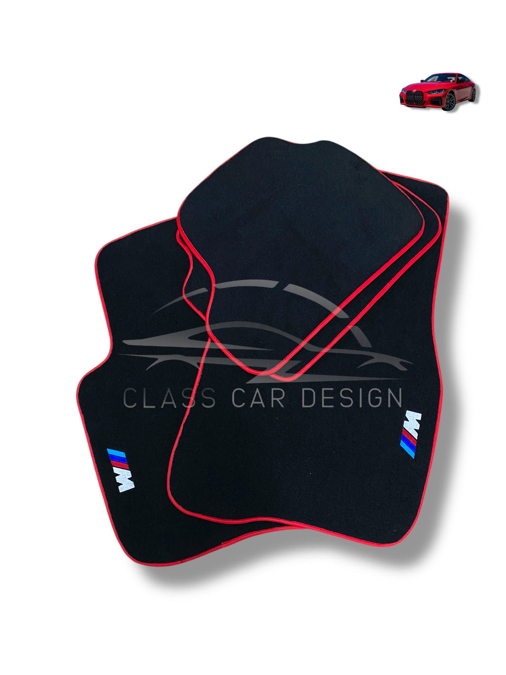 BMW 4 Series F32 Coupe (2013–2020) Custom Fit Velour Floor Mats – Luxury Carpet Set