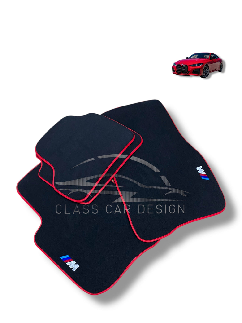 BMW 4 Series F32 Coupe (2013–2020) Custom Fit Velour Floor Mats – Luxury Carpet Set