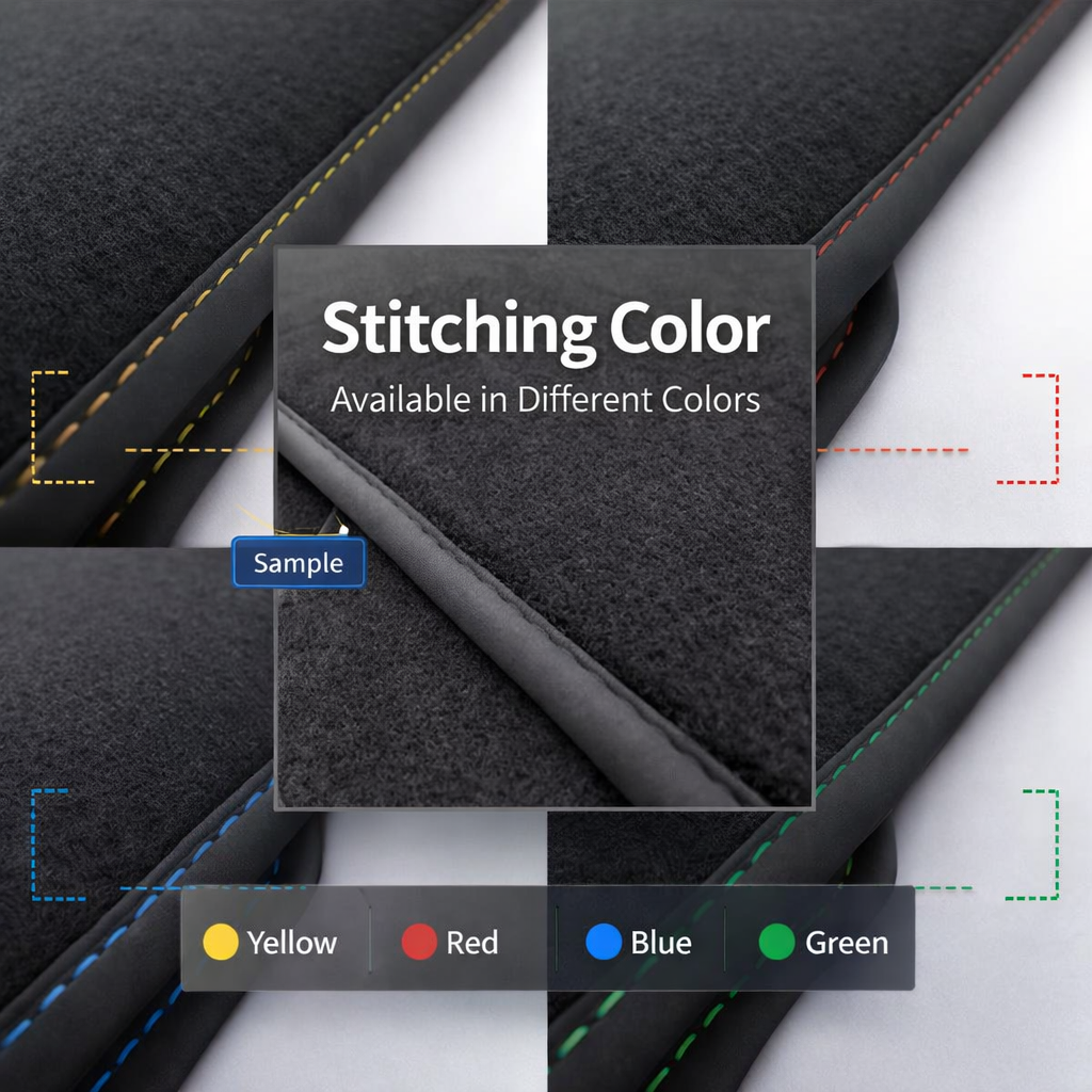 Audi A1 A2 A3 A4 A5 A6 A7 A8 Q2 Q3 Q4 Q5 Q7 Q8 TT And E-Tron Floor Mats – Custom Fit Luxury Velour Carpet Set