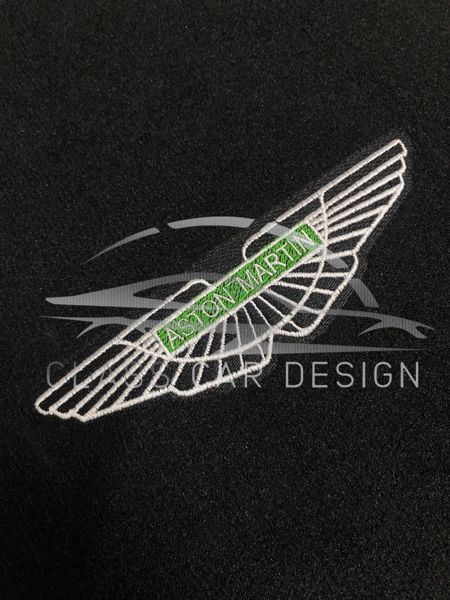 Aston Martin V12 Vanquish S Floor Mats (2004–2007) – Custom Fit Luxury Velour - Premium Carpet Set