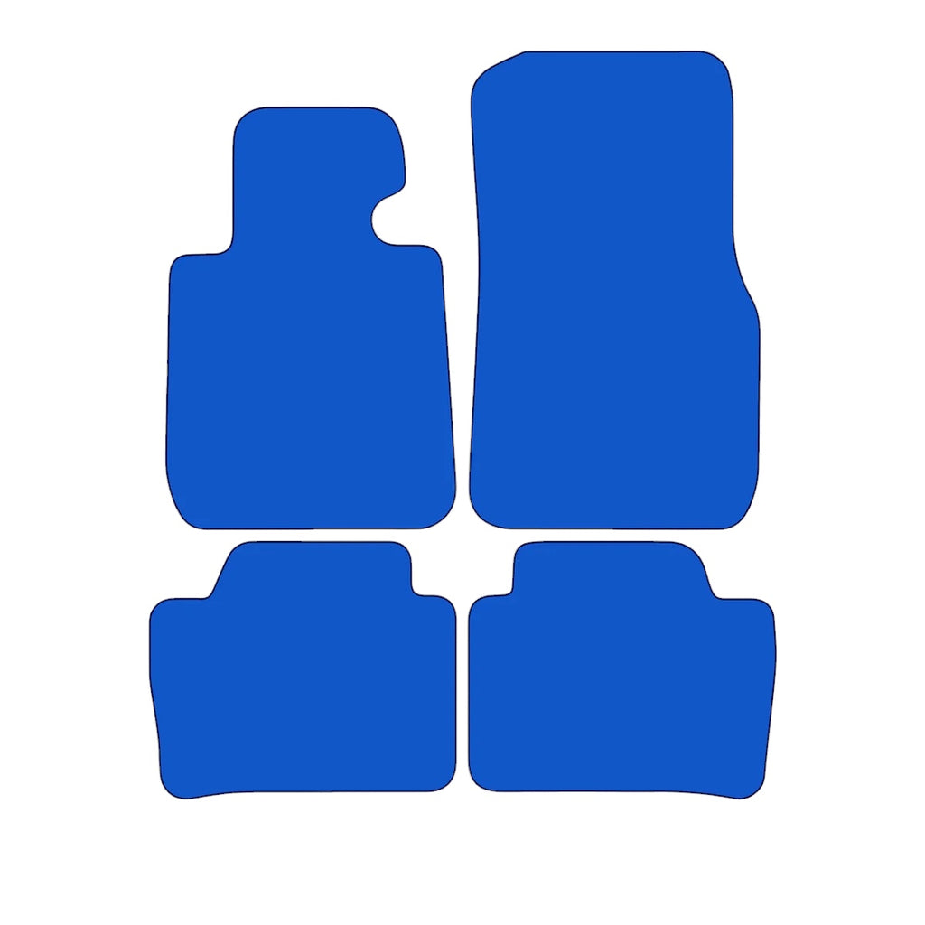 BMW 3 Series F30 Floor Mats (2012-2019) Custom Fit Luxury Velour Car Mats - Premium Carpet Set