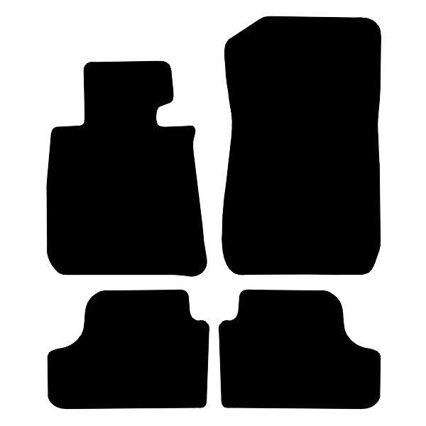 BMW 3 Series E93 Cabrio Floor Mats (2007–2013) – Custom Fit Luxury Velour Car Mats – Premium Carpet Set