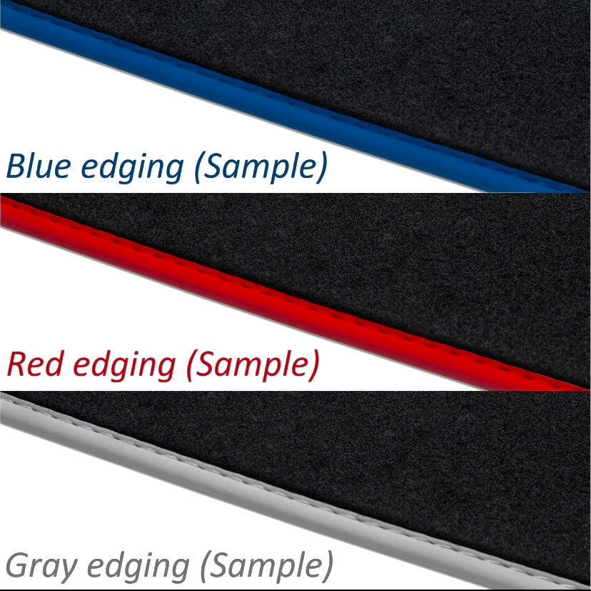 BMW 3 Series E93 Cabrio Floor Mats (2007–2013) – Custom Fit Luxury Velour Car Mats – Premium Carpet Set